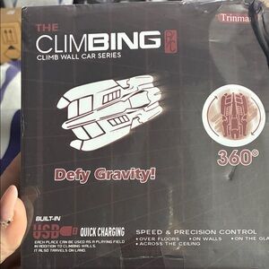 Climbing Wall Car - Black
